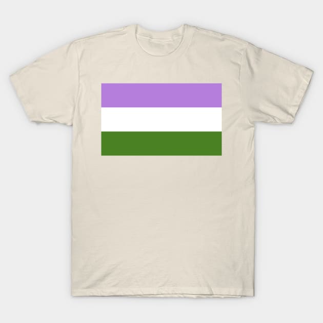 Queergender Pride Flag T-Shirt by sovereign120